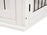 Dog Crate Furniture, Puppy Crate End Table, Pet Kennel House with 2 Doors for Medium and Small Dogs, T3398P349618