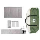 Camping Tent with Rainfly Water-resistant Dome Green 42028520
