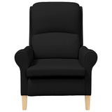 Armchair Black 76 x 94 x 102 cm Fabric 42009842