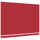 Awning Replacement Fabric Red 4.5 x 3.5 m Polyester 42000633