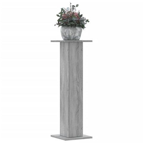 Plant Stands 2 pcs Grey Sonoma 30x30x95 cm Engineered Wood 3307878