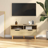 326780 TV Cabinet Sonoma Oak 90x40x48,5 cm Engineered Wood
