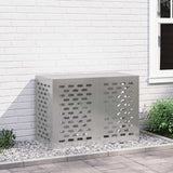 Air Conditioner Cover Silver 100 x 50 x 70 cm Stainless steel 865901