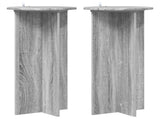 Plant Stand 2 pcs Grey Sonoma 40 x 40 x 80 cm Engineered Wood 899705