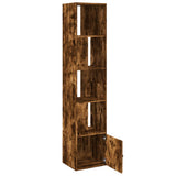 Bookcase Smoked Oak 40x36x189 cm Engineered Wood 848245