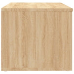 TV Cabinet Sonoma Oak 80x34x30 cm Engineered Wood 801862