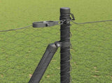 Welded Wire Fence with Concrete Base 25 x 1.5 m 3353670