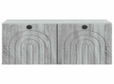 Wall-Mounted TV Cabinet Grey Sonoma 59.5 x 41 x 30 cm 898171
