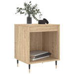 ZNTS Bedside Cabinets 2 pcs Sonoma Oak 40x35x50 cm Engineered Wood 830707