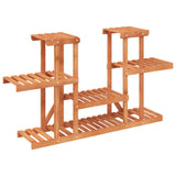 Flower Stand 110x25x73 cm Solid Wood Fir 362854