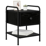 Bedside Cabinet 2 pcs Black Oak 35 x 36.5 x 47 cm 8007660
