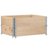 Garden Planter 80x60 cm Solid Wood Pine 3295839