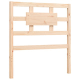 Bed Frame without Mattress 90x200 cm Solid Wood Pine 3192541