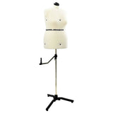 Adjustable Dress Form Female Height Adjustable Cream L Velvet 42018608
