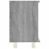 Bathroom Cabinet Grey Sonoma 60x32x53.5 cm Engineered Wood 826373