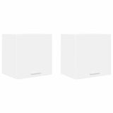 Hanging Cabinet 2 pcs White 40 x 31 x 40 cm Engineered Wood 884131