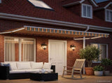 Manual Retractable Awning with LEDs 4 x 3 m 3419301