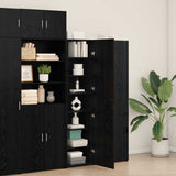 Highboard Black Oak 45 x 42.5 x 185 cm 3365584