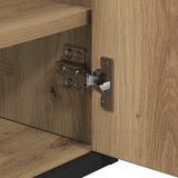 Bathroom Furniture Set 2 pcs Artisan Oak Engineered Wood 3402358