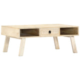 Coffee Table 100x60x40 cm Solid Mango Wood 282868