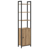 Book Cabinet Artisan Oak 40 x 24 x 161 cm Engineered Wood 883855