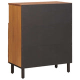 Sideboard Acacia Brown Finish 60 x 33 x 75 cm Solid Mango Wood 4017925