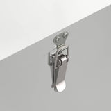 Chicken Feeder 2 pcs Silver 32.5 x 20.5 x 43 cm 879992