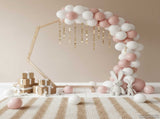 Wedding Arch Light Brown 221 x 92 x 216 cm Solid Pine Wood 42019395