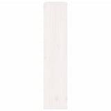 Radiator Cover White 108.5x19x84 cm Solid Wood Pine 822597