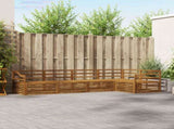 Outdoor Sofa Set 5 pcs Natural 3373474