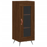 Sideboard Brown Oak 34.5x34x90 cm Engineered Wood 828771