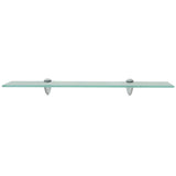 Floating Shelf Set of 2 Clear Tempered safety glass Medium 3051497