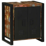 Bathroom Furniture Set 3 pcs Multicolour Solid Reclaimed Wood 3305613