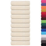 Hand Towels "FROGN" 10 pcs Cream 50x100 cm 360 gsm 137000