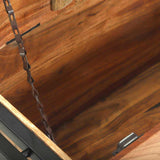 Coffee Table Brown 90 x 50 x 38 cm Solid Acacia Wood 4104725