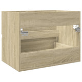 Sink Cabinet Sonoma Oak 60x38,5x45 cm Engineered Wood 849636