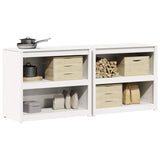 Outdoor Kitchen Cabinet MEPPEL 2 pcs White 212 x 55 x 92 cm 3443807