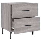 Bedside Cabinets 2 pcs Grey Sonoma 40x35x47.5 cm Engineered Wood 827353