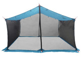 Camping Tarp with Mesh Walls Blue 340 x 260 x 220 cm 42028564