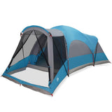 Family Tent Tunnel 8-Person Blue Waterproof 4009553
