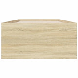 Bed Frame without Mattress Sonoma Oak 100x200 cm 3280960