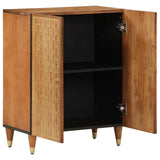Side Cabinet 60x33x75 cm Solid Wood Mango 358286