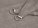 Sunshade Sail 160 g/m Rectangular Light Grey 4x5 m HDPE 4001990