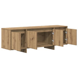 TV Cabinet Artisan Oak 120x30x40.5 cm Engineered Wood 856787