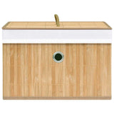 Bamboo Storage Boxes 4 pcs 320765