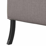 Highback Sofa Taupe 109 x 56 x 121 cm Fabric 42010838