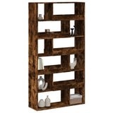 Room Divider Smoked Oak100x33x187.5 cm Engineered Wood 3309505