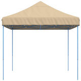 Party Tent Folding Beige 279 x 410 x 315 cm Oxford Fabric 42023577