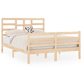 Bed Frame without Mattress Solid Wood 120x190 cm Small Double 3105830