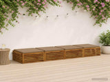 4-Piece Seat Cushions SOEST 4 pcs 100% Polyester Taupe 944696